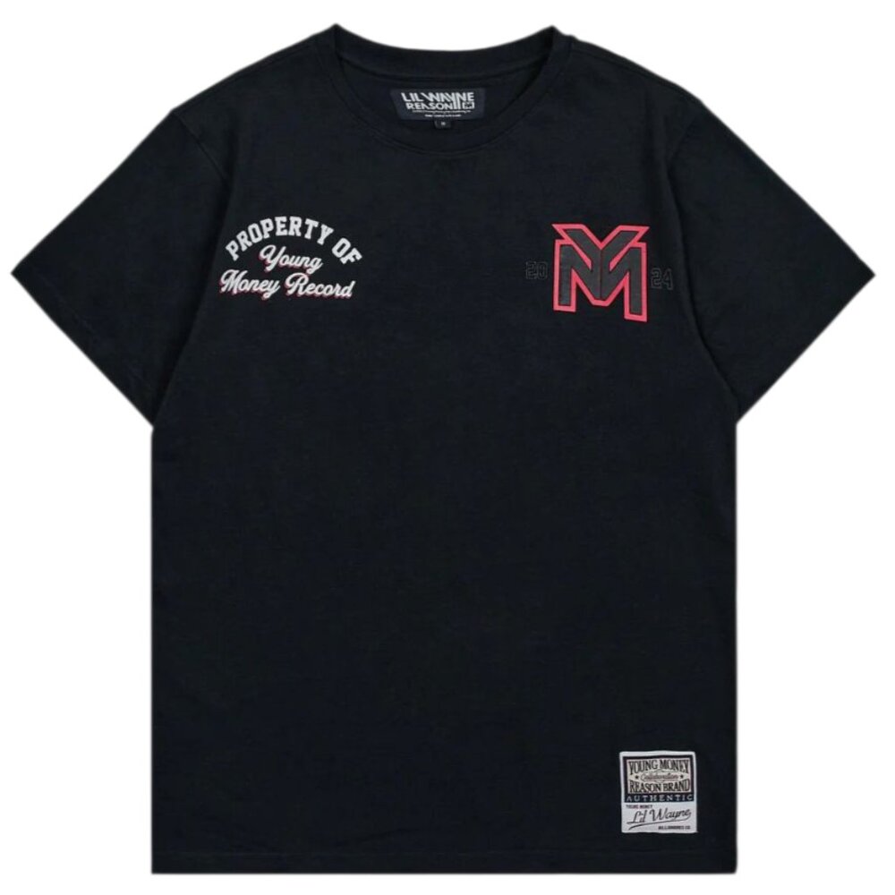 Lil Wayne Young Money Records Short Sleeve Tee - Black